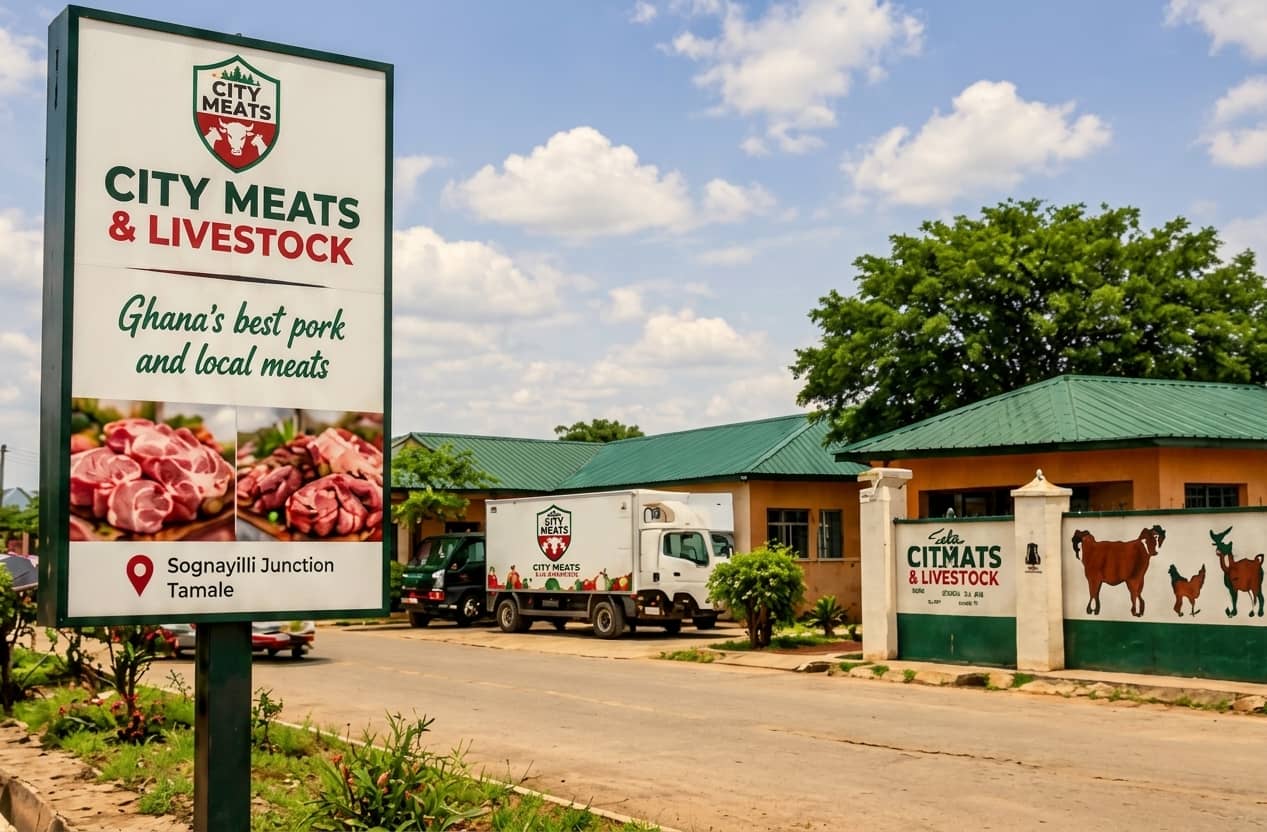 City Meats Farm and Billboard